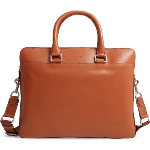 Cole Haan Men's Leather Warner Briefcase